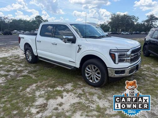 White Metallic 2025 Ford F-150 Lariat