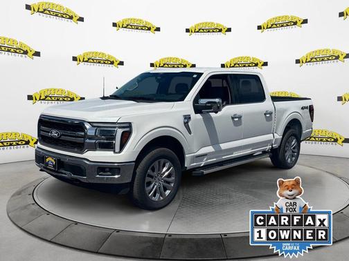 White Metallic 2025 Ford F-150 Lariat