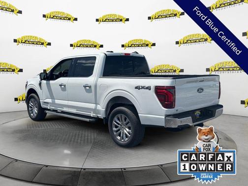 White Metallic 2025 Ford F-150 Lariat
