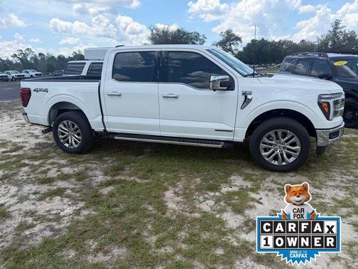White Metallic 2025 Ford F-150 Lariat