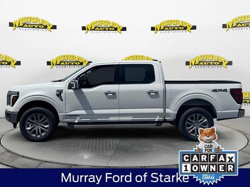 White Metallic 2025 Ford F-150 Lariat