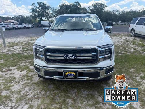 White Metallic 2025 Ford F-150 Lariat