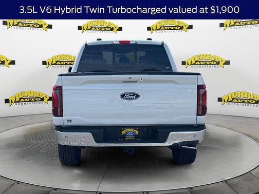 White Metallic 2025 Ford F-150 Lariat