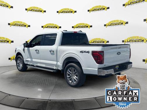 White Metallic 2025 Ford F-150 Lariat