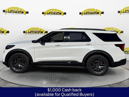 Star White 2026 Ford Explorer ST