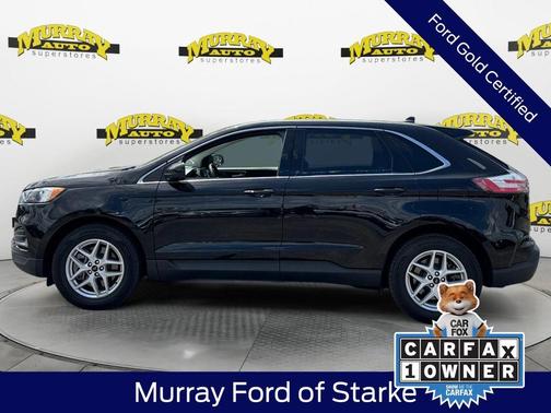 Agate Black Metallic 2024 Ford Edge SEL