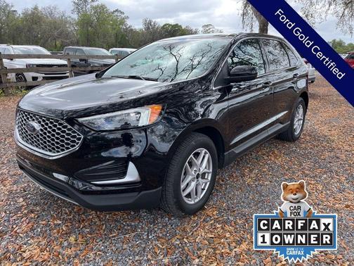 Agate Black Metallic 2024 Ford Edge SEL