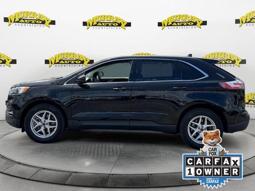 Agate Black Metallic 2024 Ford Edge SEL
