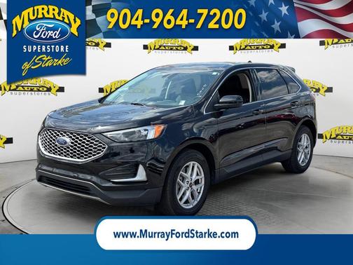 Agate Black Metallic 2024 Ford Edge SEL