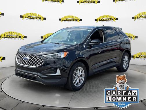 Agate Black Metallic 2024 Ford Edge SEL