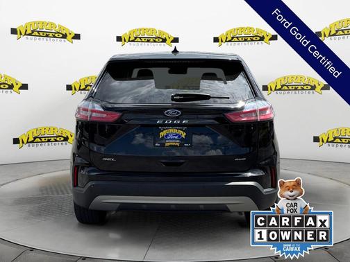 Agate Black Metallic 2024 Ford Edge SEL