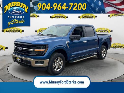Blue Metallic 2024 Ford F-150 XLT