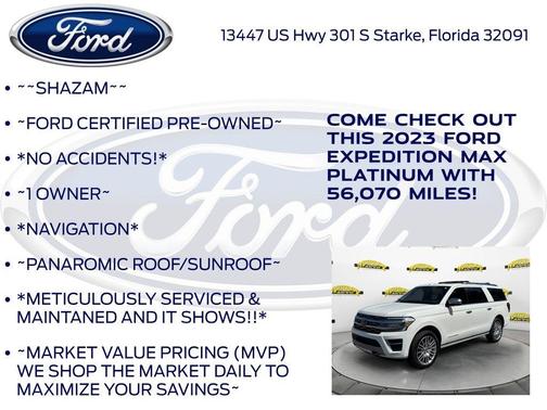 2023 Ford Expedition Max Platinum