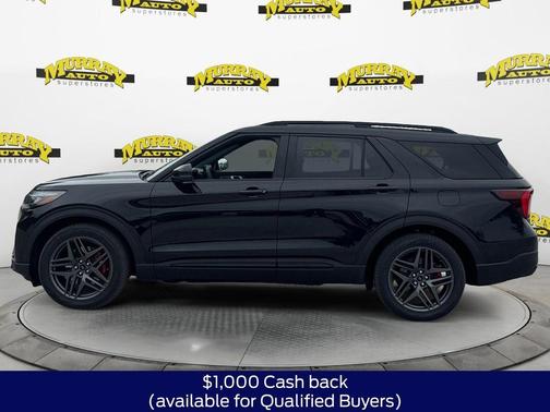 Agate Black Metallic 2026 Ford Explorer ST