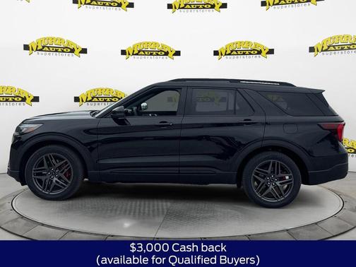 Agate Black Metallic 2026 Ford Explorer ST