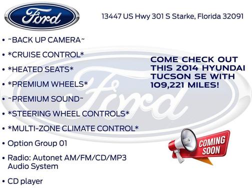 2014 Hyundai TUCSON SE