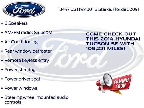 2014 Hyundai TUCSON SE