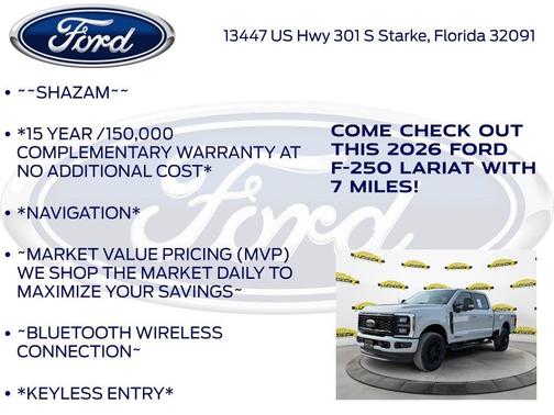2026 Ford F-250 Lariat