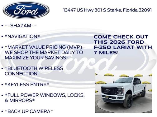 2026 Ford F-250 Lariat