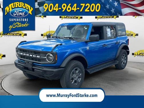 Velocity Blue Metallic 2026 Ford Bronco Big Bend