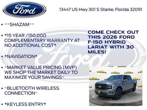 Carbonized Gray Metallic 2026 Ford F-150 Lariat