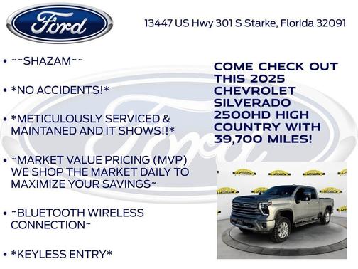 2025 Chevrolet Silverado 2500 High Country