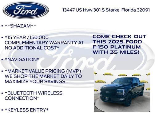 2025 Ford F-150 Platinum