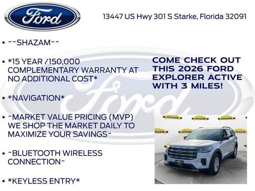 2026 Ford Explorer Active