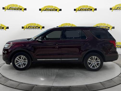 Burgundy 2019 Ford Explorer XLT