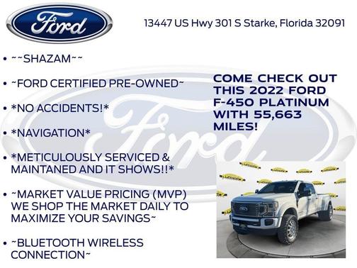 2022 Ford F-450 Platinum