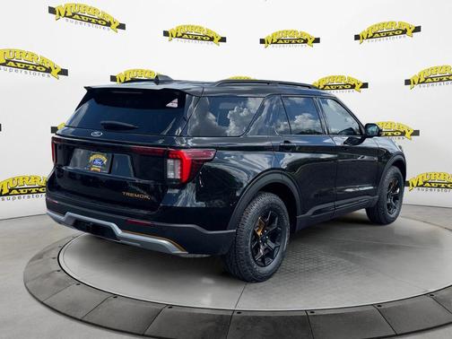 Agate Black Metallic 2026 Ford Explorer Tremor
