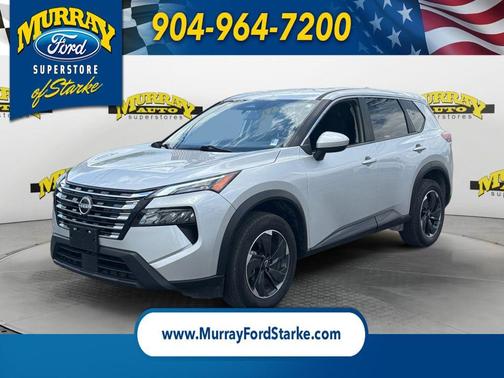 Brilliant Silver Metallic 2024 Nissan Rogue SV
