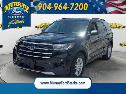 Agate Black Metallic 2026 Ford Explorer Active