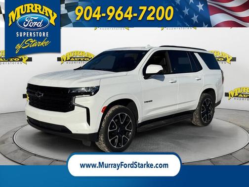 Summit White 2024 Chevrolet Tahoe RST