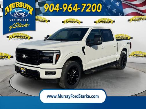 Star White 2026 Ford F-150 Lariat