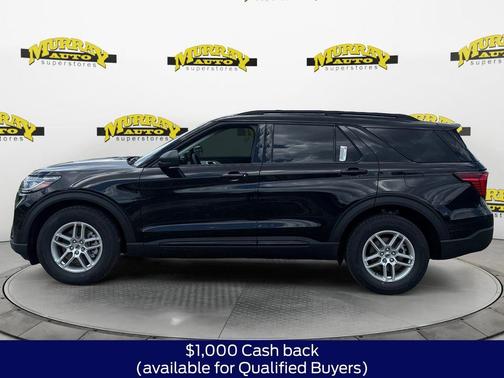 Agate Black Metallic 2026 Ford Explorer Active