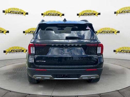 Agate Black Metallic 2026 Ford Explorer Active