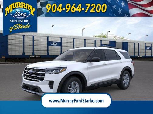 Star White 2026 Ford Explorer Active