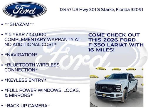 2026 Ford F-350 Lariat Super Duty