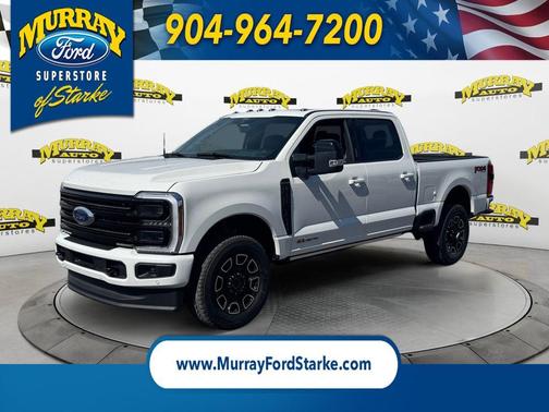 Star White 2026 Ford F-250 Platinum Truck