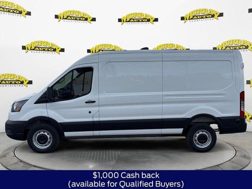 Oxford White 2026 Ford Transit-250 148 WB Medium Roof Cargo