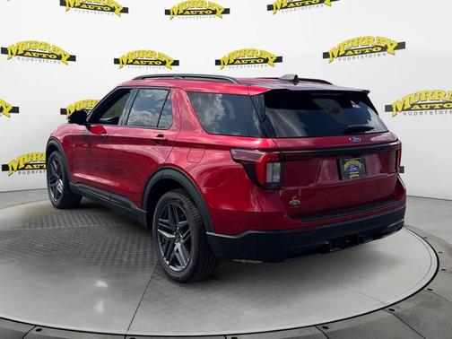 Rapid Red Metallic Tinted Clearcoat 2026 Ford Explorer ST-Line