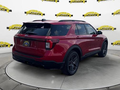 Rapid Red Metallic Tinted Clearcoat 2026 Ford Explorer ST-Line