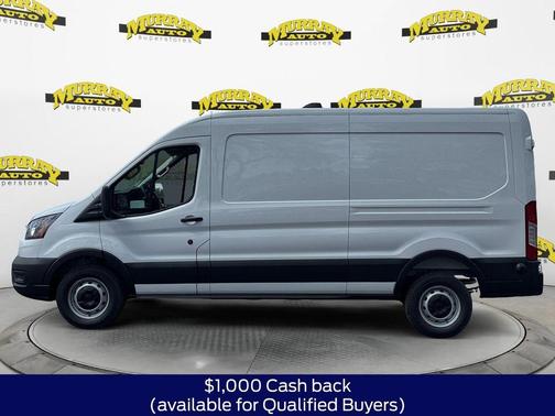 Oxford White 2026 Ford Transit-250 148 WB Medium Roof Cargo