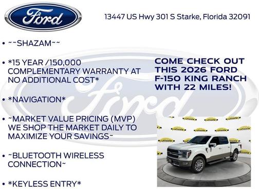 2026 Ford F-150 King Ranch