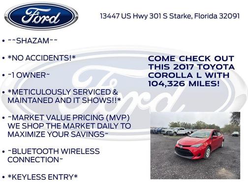 2017 Toyota Corolla L