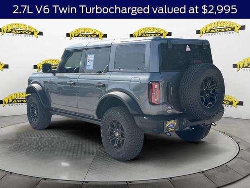 Carbonized Gray Metallic 2026 Ford Bronco Badlands