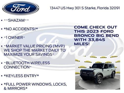 2023 Ford Bronco Big Bend