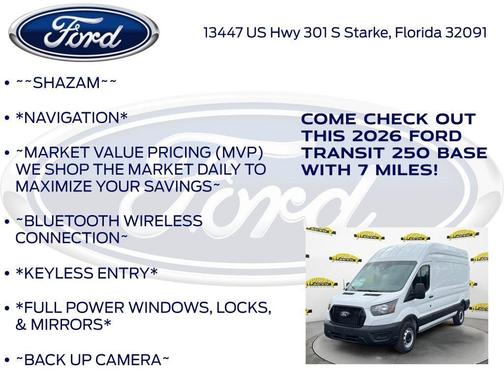 2026 Ford Transit-250 Base
