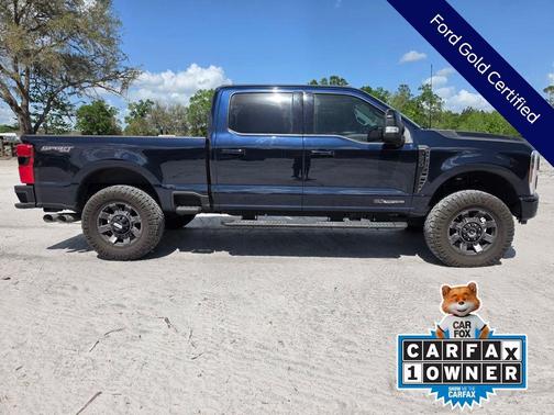 Blue Metallic 2024 Ford F-250 Lariat